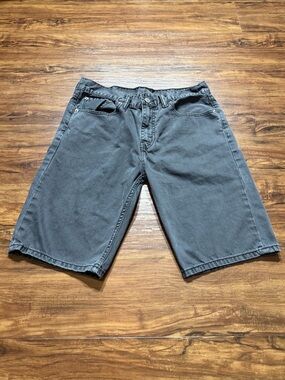 Levi’s 508 Regular Taper Denim Shorts Gray W32 Faded Vintage Y2K
